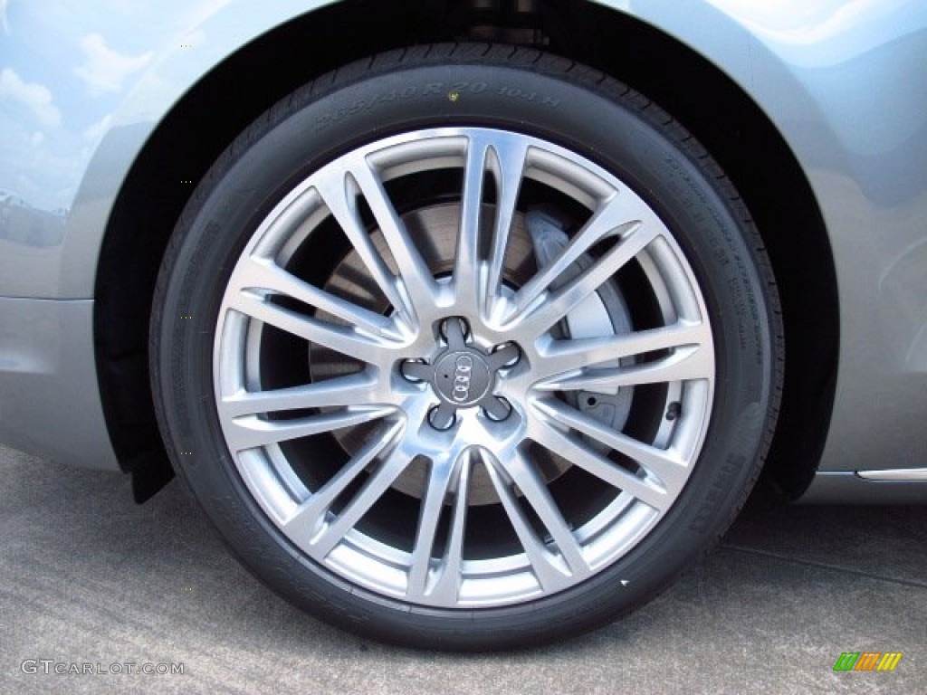 2014 A8 L 4.0T quattro - Quartz Gray Metallic / Black photo #8