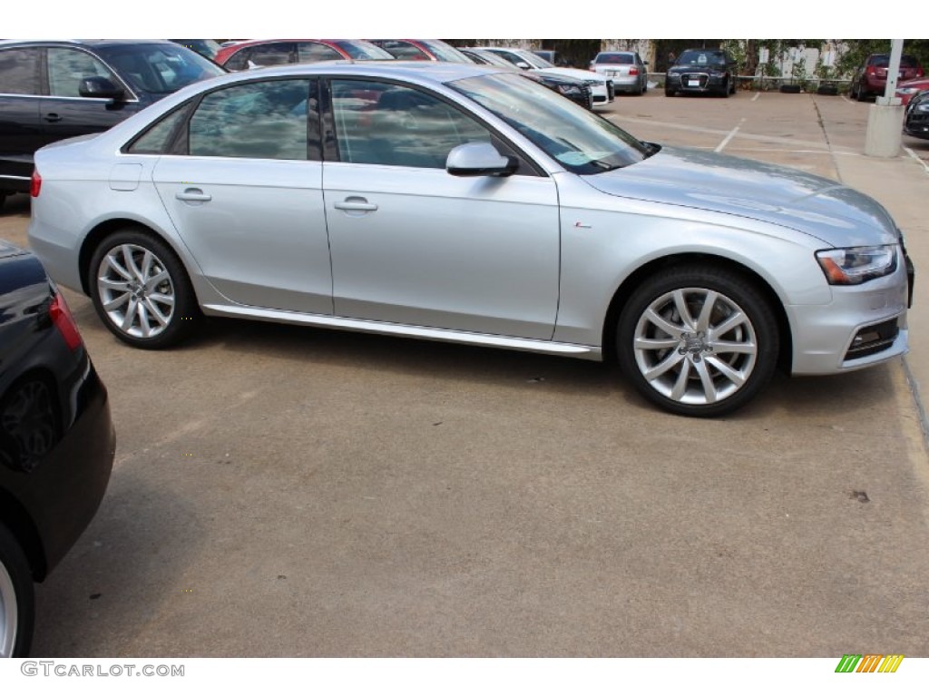 2014 A4 2.0T quattro Sedan - Ice Silver Metallic / Titanium Grey photo #10