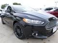 2014 Tuxedo Black Ford Fusion SE EcoBoost  photo #7