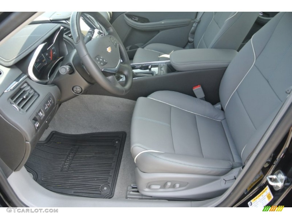 Jet Black/Dark Titanium Interior 2014 Chevrolet Impala LTZ Photo #85678796