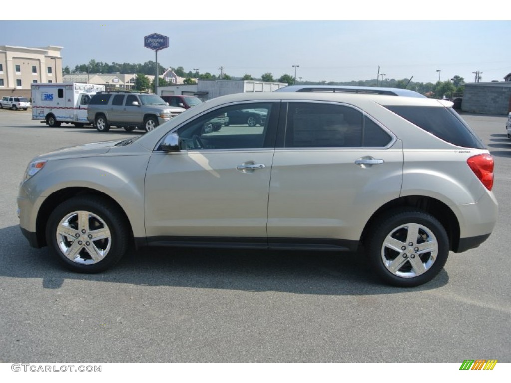 Champagne Silver Metallic 2014 Chevrolet Equinox LTZ Exterior Photo #85679174