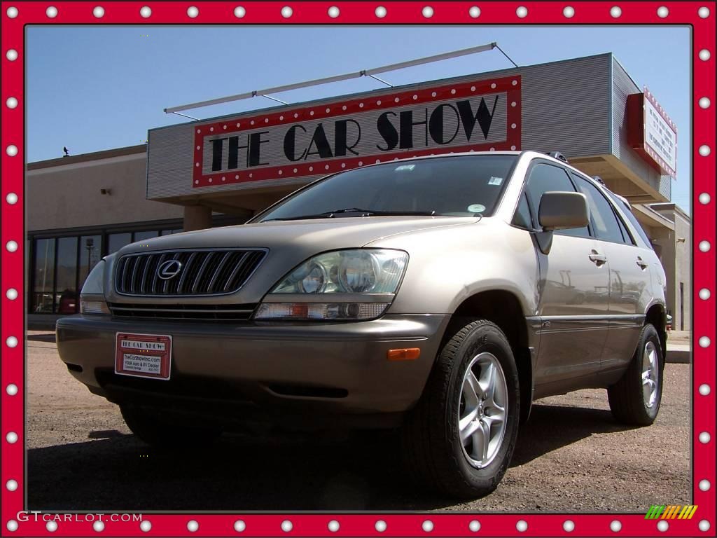 2002 RX 300 AWD - Burnished Gold Metallic / Ivory photo #1