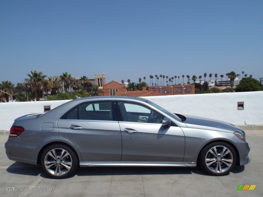 2014 E 350 Sport Sedan - Paladium Silver Metallic / Gray/Dark Gray photo #3