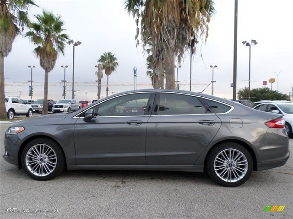 2014 Fusion SE EcoBoost - Sterling Gray / Charcoal Black photo #2