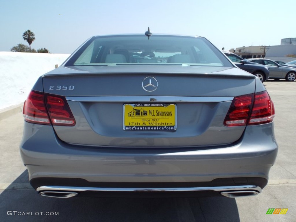 2014 E 350 Sport Sedan - Paladium Silver Metallic / Gray/Dark Gray photo #5