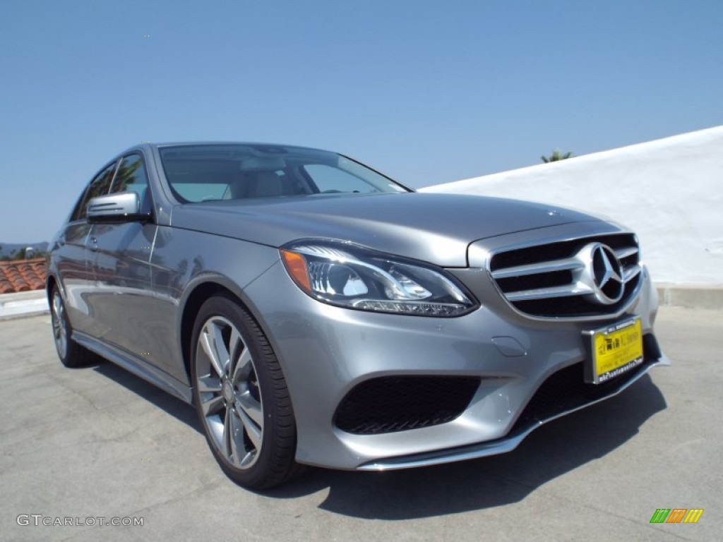 2014 E 350 Sport Sedan - Paladium Silver Metallic / Gray/Dark Gray photo #11