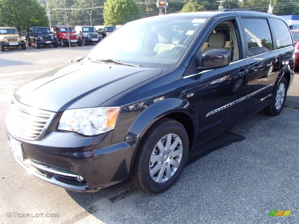 2014 Town & Country Touring - Maximum Steel Metallic / Dark Frost Beige/Medium Frost Beige photo #1