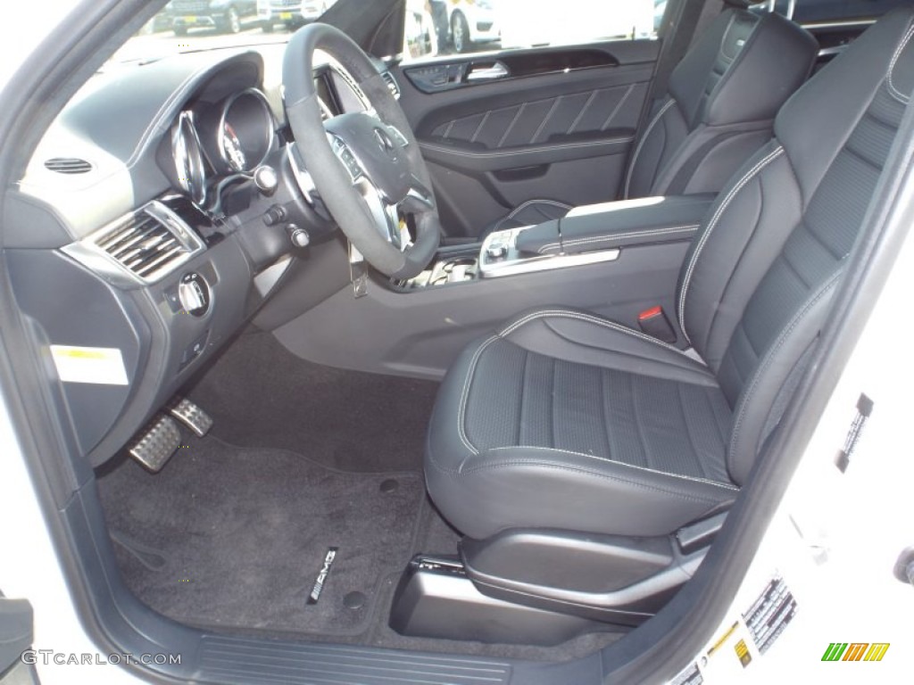 designo Black Interior 2014 Mercedes-Benz ML 63 AMG Photo #85680347