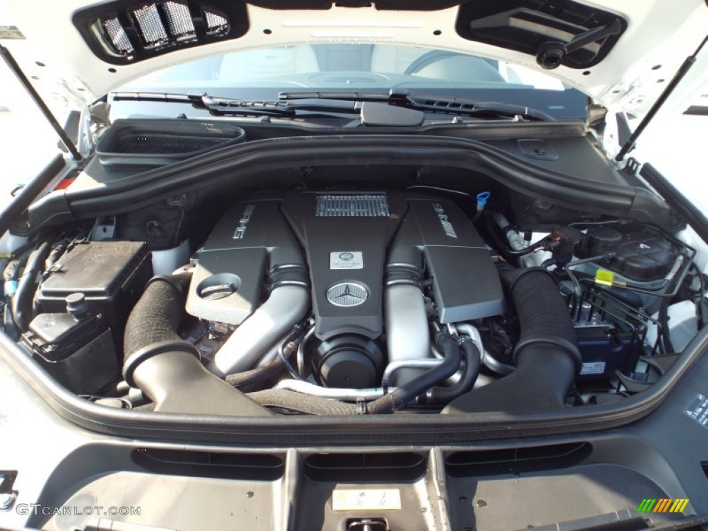 2014 Mercedes-Benz ML 63 AMG 5.5 AMG Liter biturbo DOHC 32-Valve VVT V8 Engine Photo #85681286