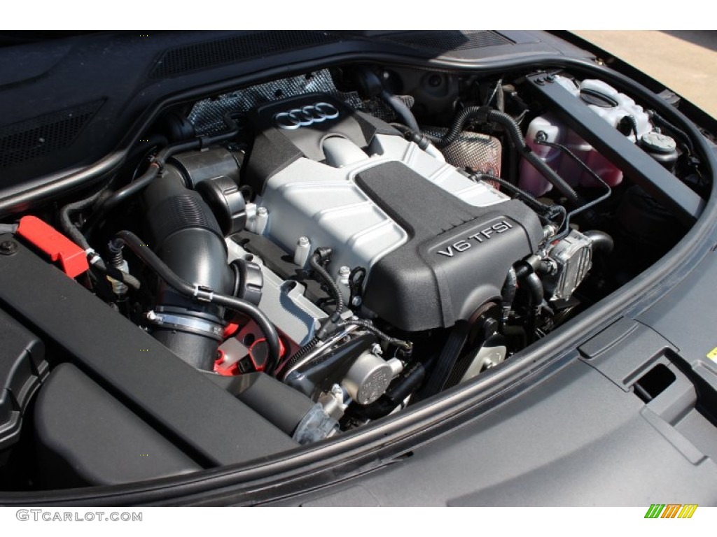 2014 Audi A8 L 3.0T quattro 3.0 Liter Supercharged FSI DOHC 24-Valve VVT V6 Engine Photo #85681301