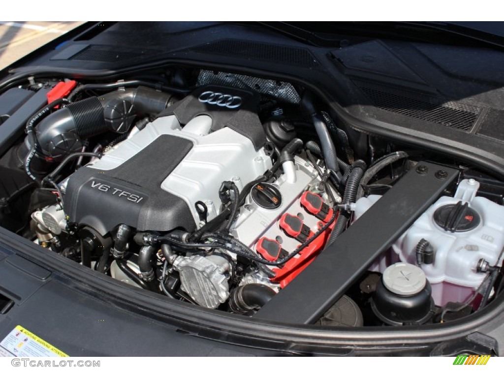 2014 Audi A8 L 3.0T quattro 3.0 Liter Supercharged FSI DOHC 24-Valve VVT V6 Engine Photo #85681322