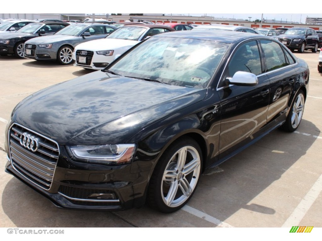 2014 S4 Premium plus 3.0 TFSI quattro - Phantom Black Pearl / Black photo #3