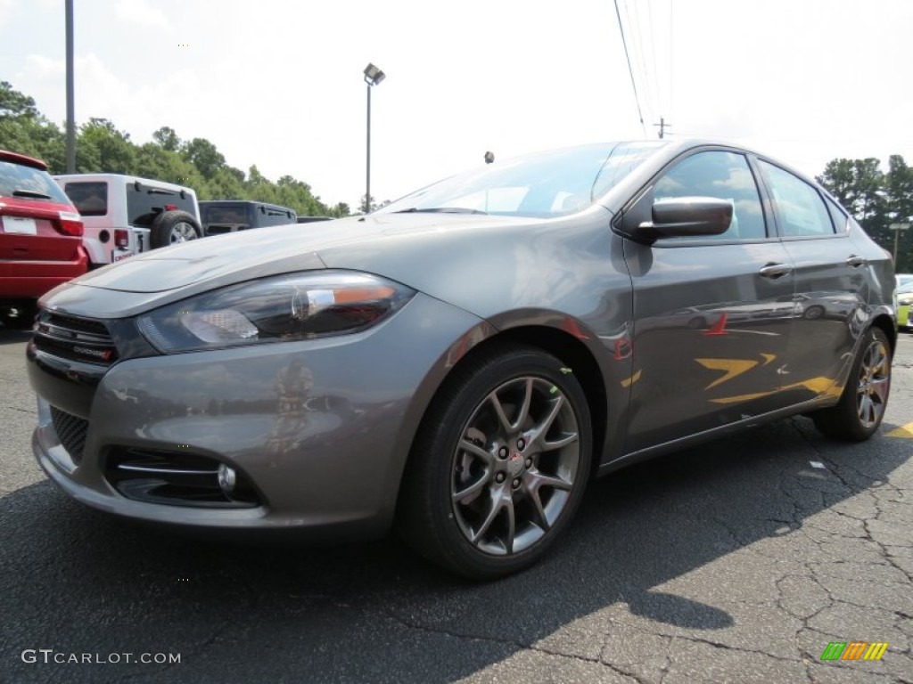 2013 Dart Rallye - Tungsten Metallic / Black photo #3