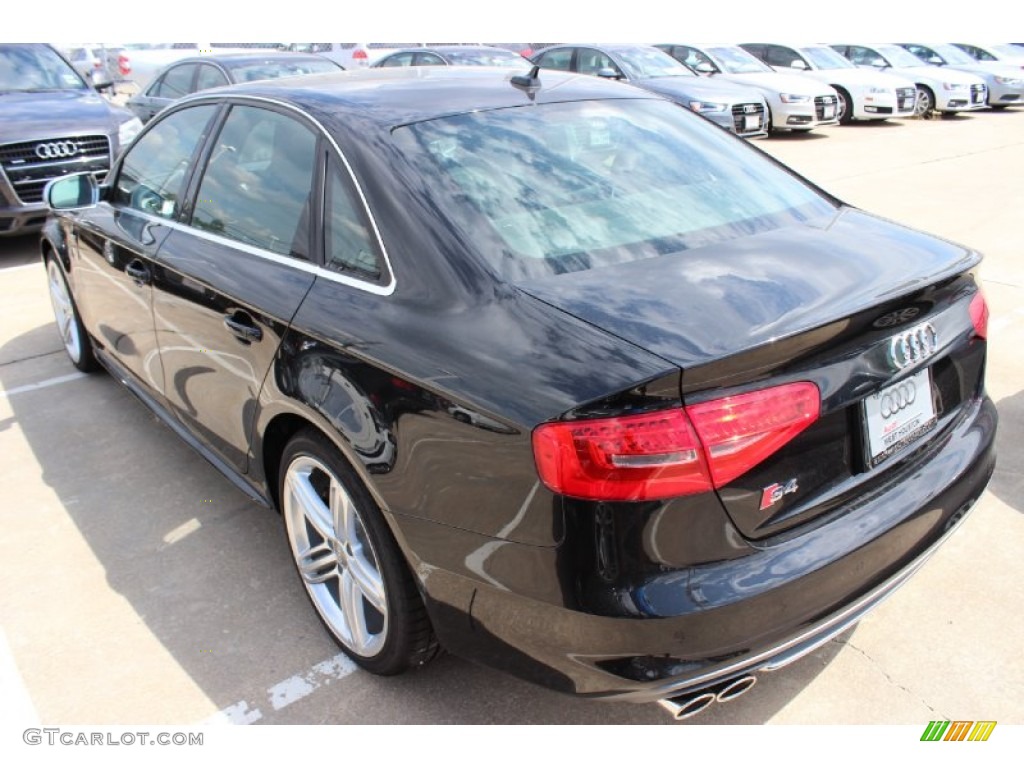 2014 S4 Premium plus 3.0 TFSI quattro - Phantom Black Pearl / Black photo #5