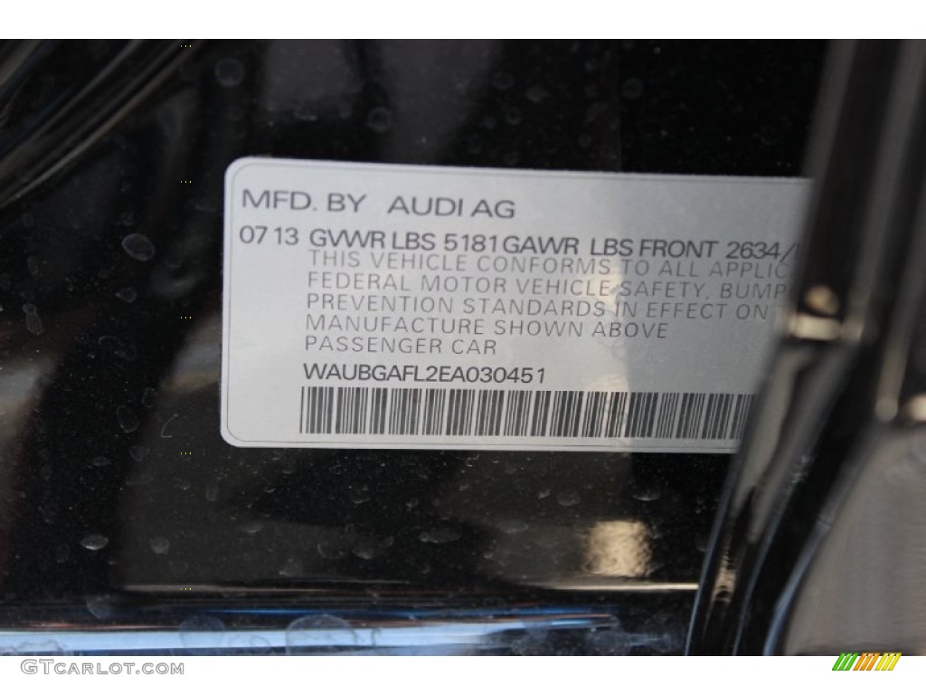 2014 S4 Premium plus 3.0 TFSI quattro - Phantom Black Pearl / Black photo #49