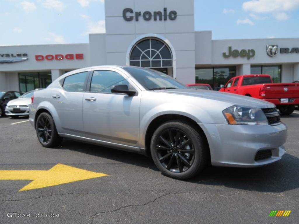 Billet Silver Metallic Dodge Avenger