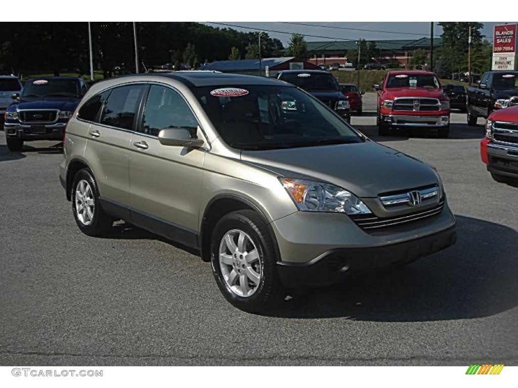 2007 CR-V EX-L 4WD - Borrego Beige Metallic / Ivory photo #1