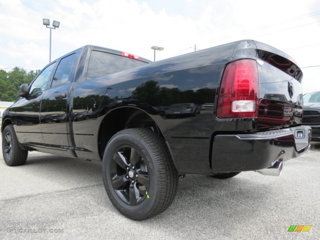 Black 2014 Ram 1500 Express Quad Cab Exterior Photo #85683065