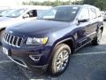 2014 True Blue Pearl Jeep Grand Cherokee Limited 4x4  photo #1