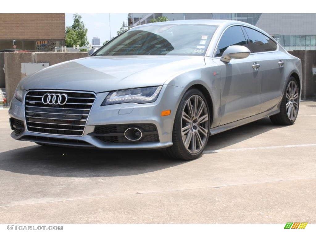 Daytona Gray Pearl Effect 2013 Audi A7 3.0T quattro Premium Exterior Photo #85683752