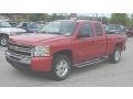 Victory Red 2010 Chevrolet Silverado 1500 LT Extended Cab 4x4
