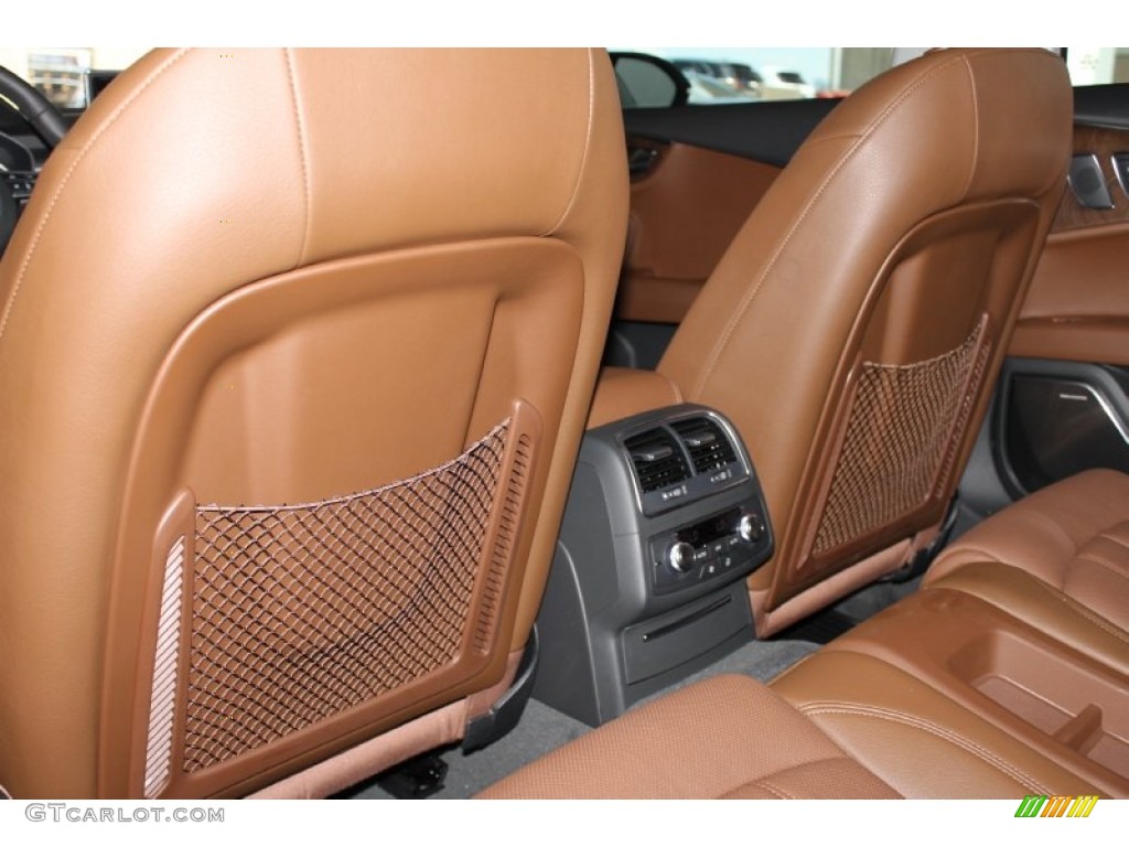 Nougat Brown Interior 2013 Audi A7 3.0T quattro Premium Photo #85684427