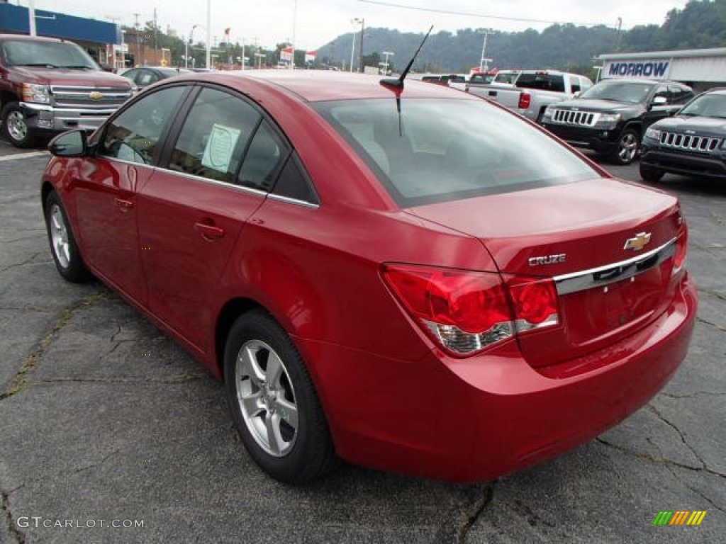 2014 Cruze LT - Crystal Red Tintcoat / Medium Titanium photo #6