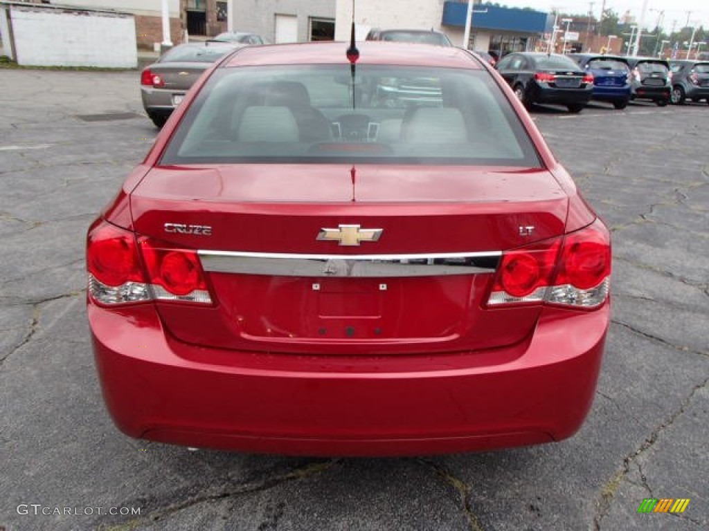 2014 Cruze LT - Crystal Red Tintcoat / Medium Titanium photo #7