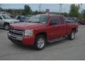 2010 Victory Red Chevrolet Silverado 1500 LT Extended Cab 4x4  photo #52