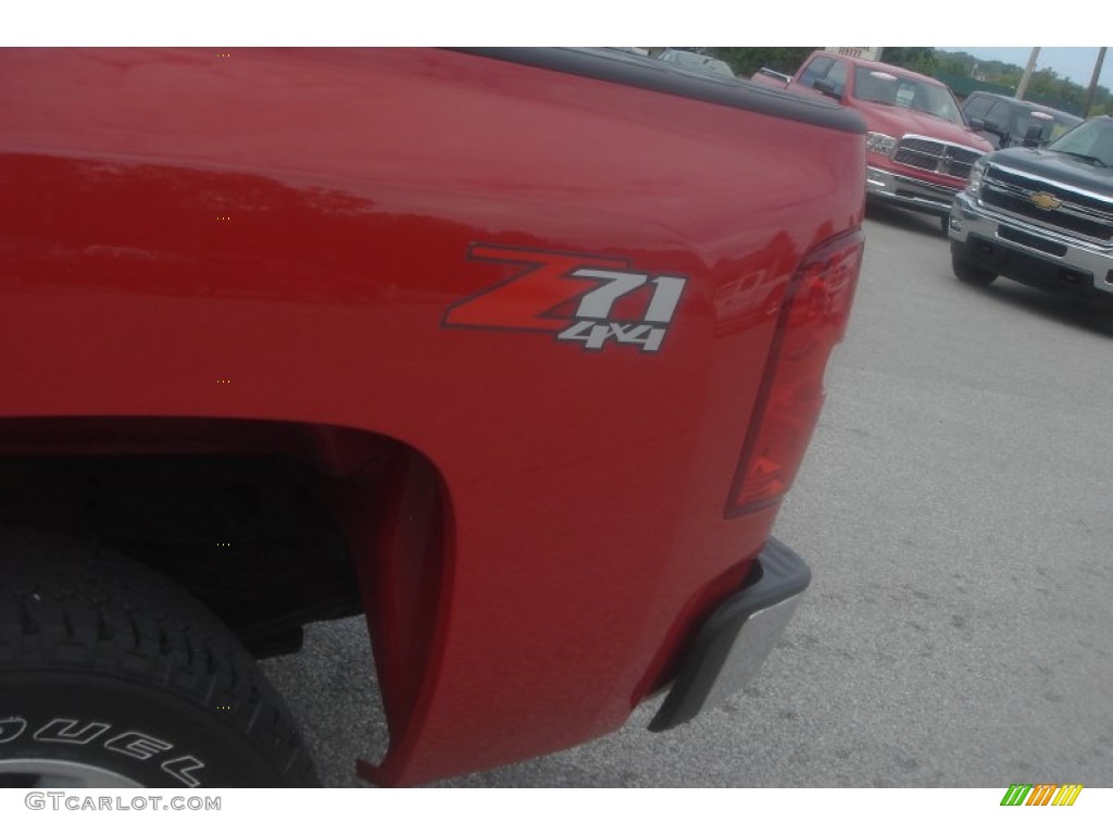 2010 Silverado 1500 LT Extended Cab 4x4 - Victory Red / Ebony photo #70