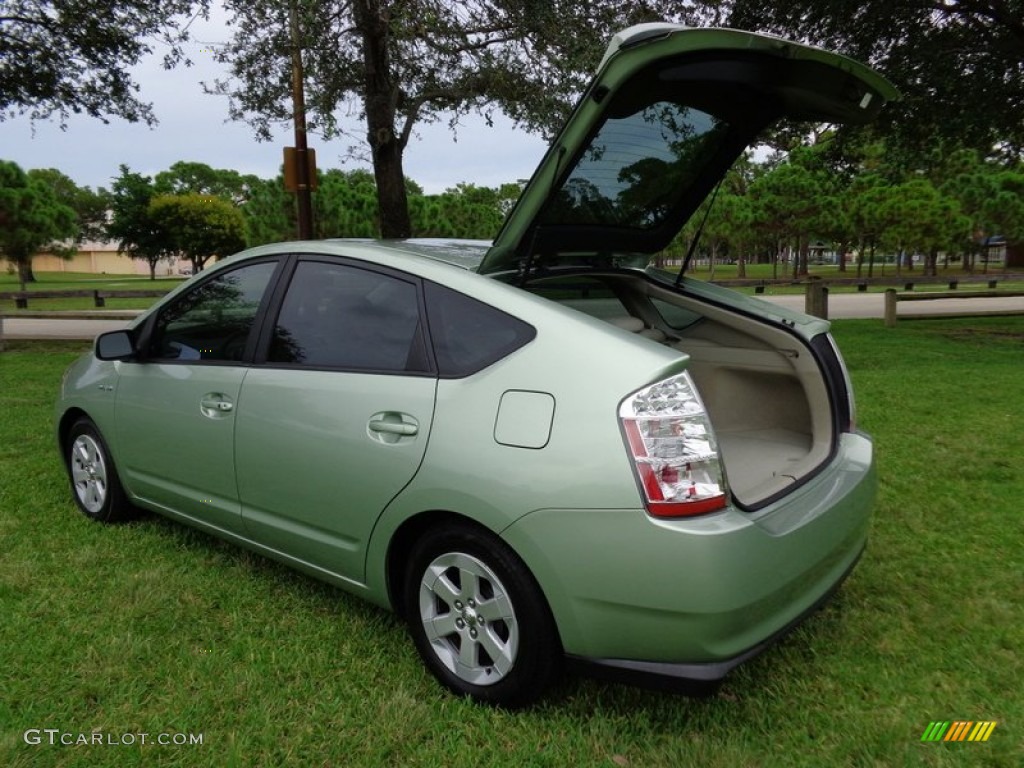 2007 Prius Hybrid - Silver Pine Green Mica / Dark Gray photo #51