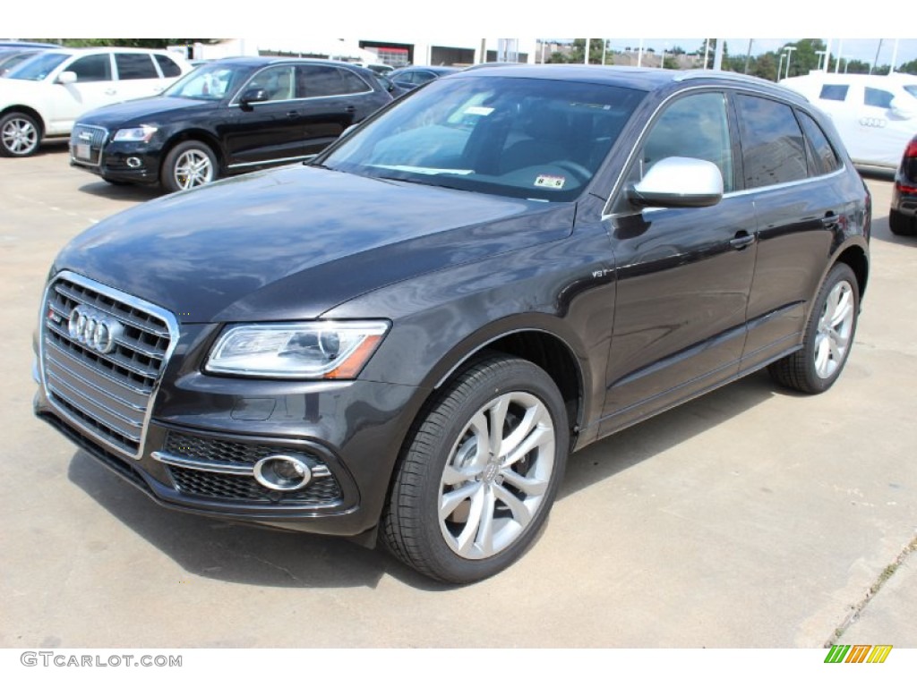 Lava Gray Pearl 2014 Audi SQ5 Premium plus 3.0 TFSI quattro Exterior Photo #85686128