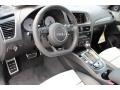 2014 Audi SQ5 Black/Lunar Silver Interior Prime Interior Photo