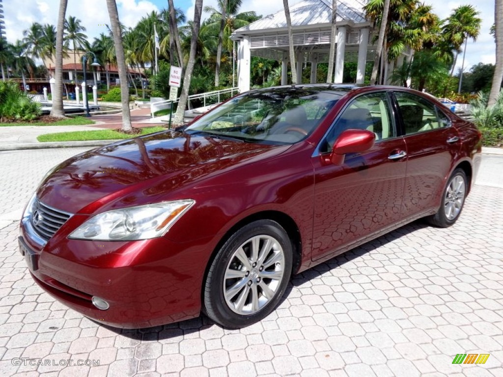 Royal Ruby Red Metallic 2007 Lexus ES 350 Exterior Photo #85686347