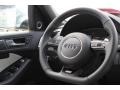 Black/Lunar Silver Steering Wheel Photo for 2014 Audi SQ5 #85686788