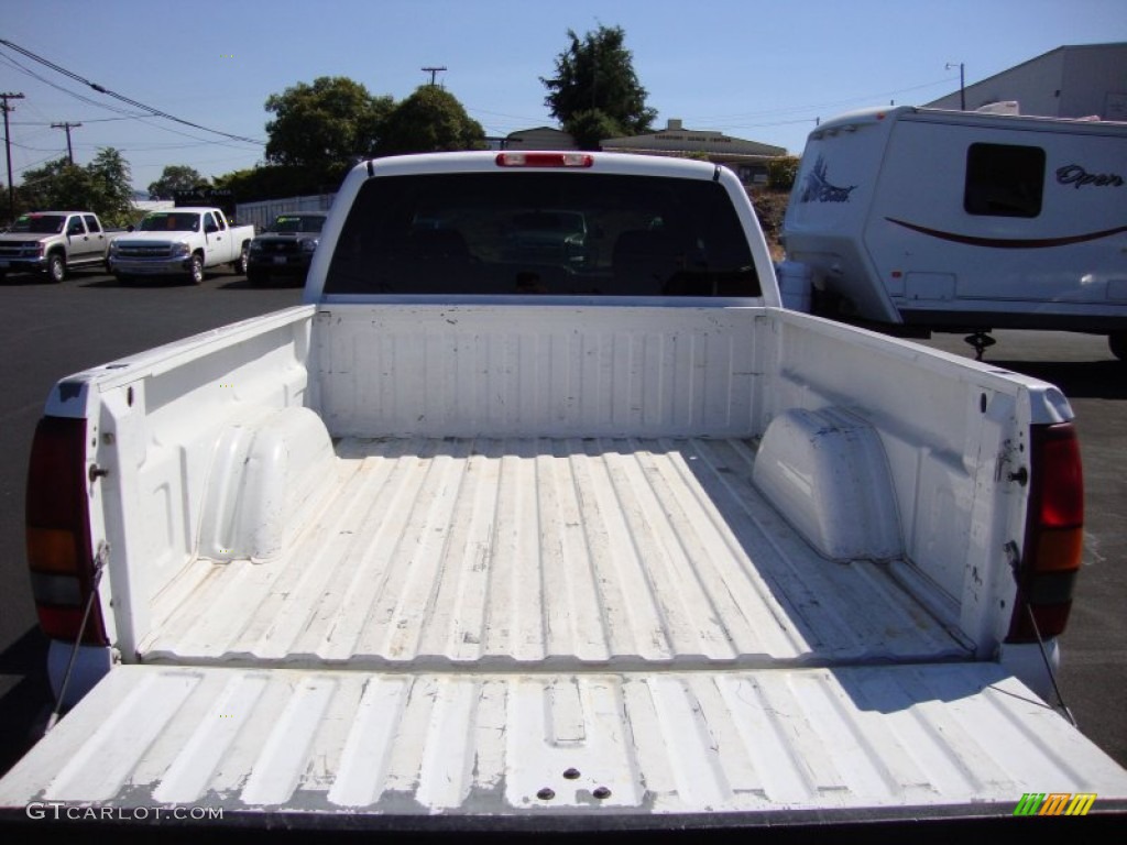 2002 Silverado 1500 LS Extended Cab - Summit White / Tan photo #24