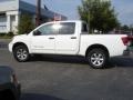 2012 Blizzard White Nissan Titan SV Crew Cab 4x4  photo #6