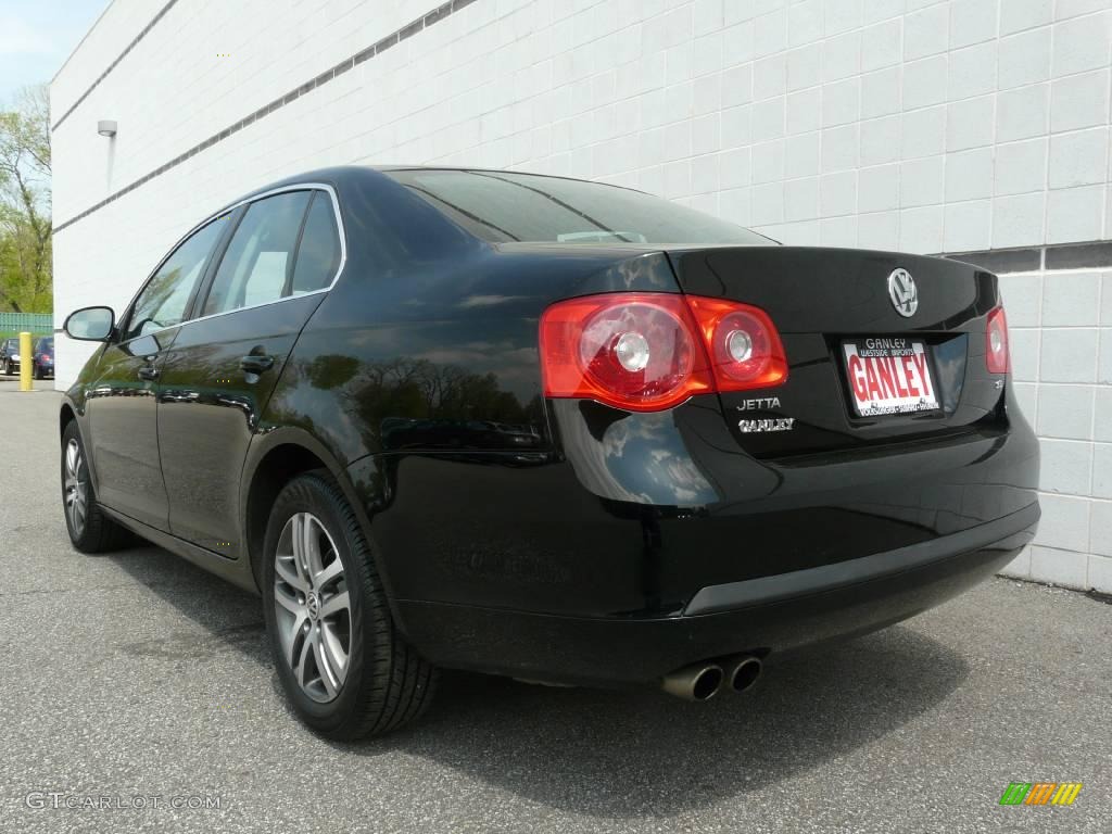 2006 Jetta 2.5 Sedan - Black / Anthracite Black photo #20