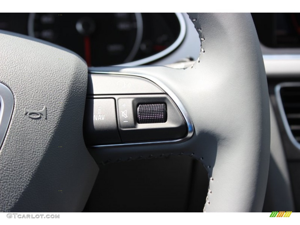 2014 A4 2.0T Sedan - Monsoon Grey Metallic / Titanium Grey photo #26