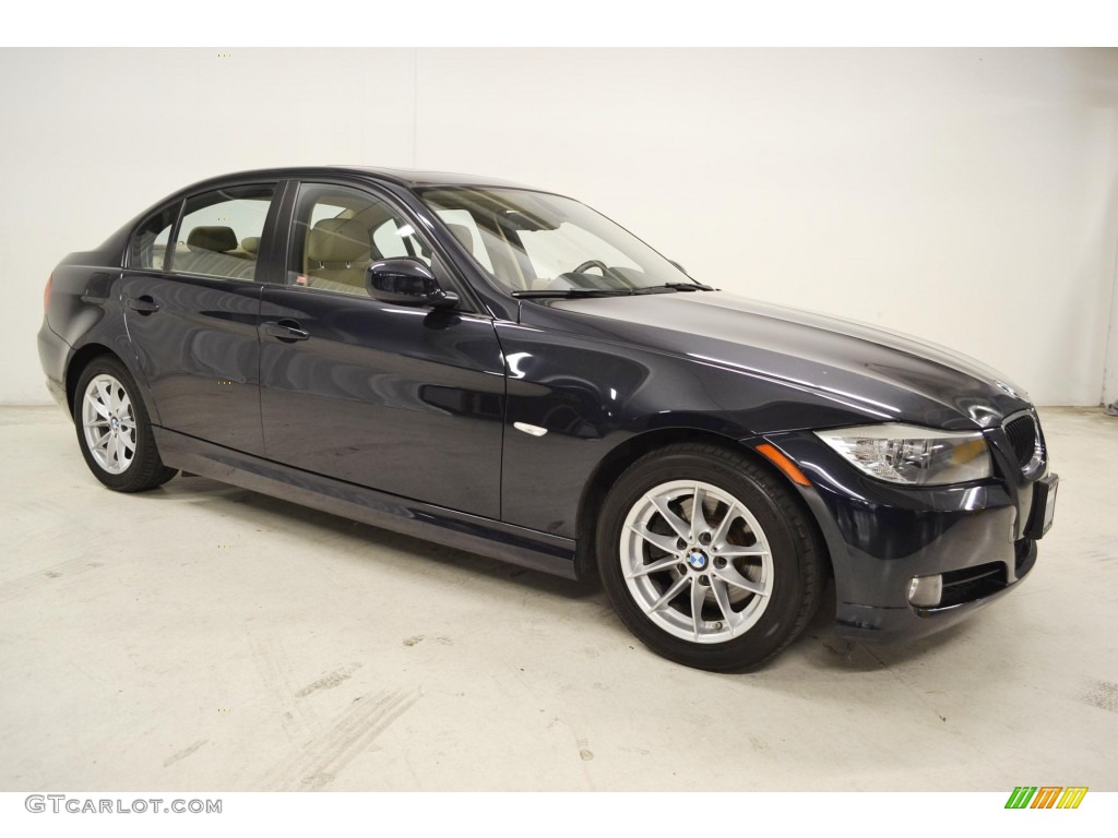 2010 3 Series 328i Sedan - Monaco Blue Metallic / Beige photo #2