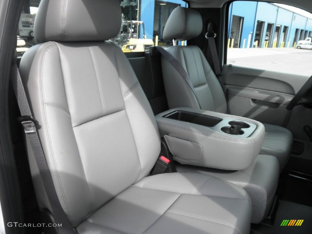 2014 Sierra 3500HD Regular Cab Dually Chassis - Summit White / Dark Titanium photo #15