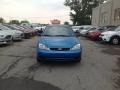 2007 Aqua Blue Metallic Ford Focus ZX4 SES Sedan  photo #2