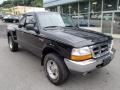 1999 Black Clearcoat Ford Ranger XLT Extended Cab 4x4  photo #2