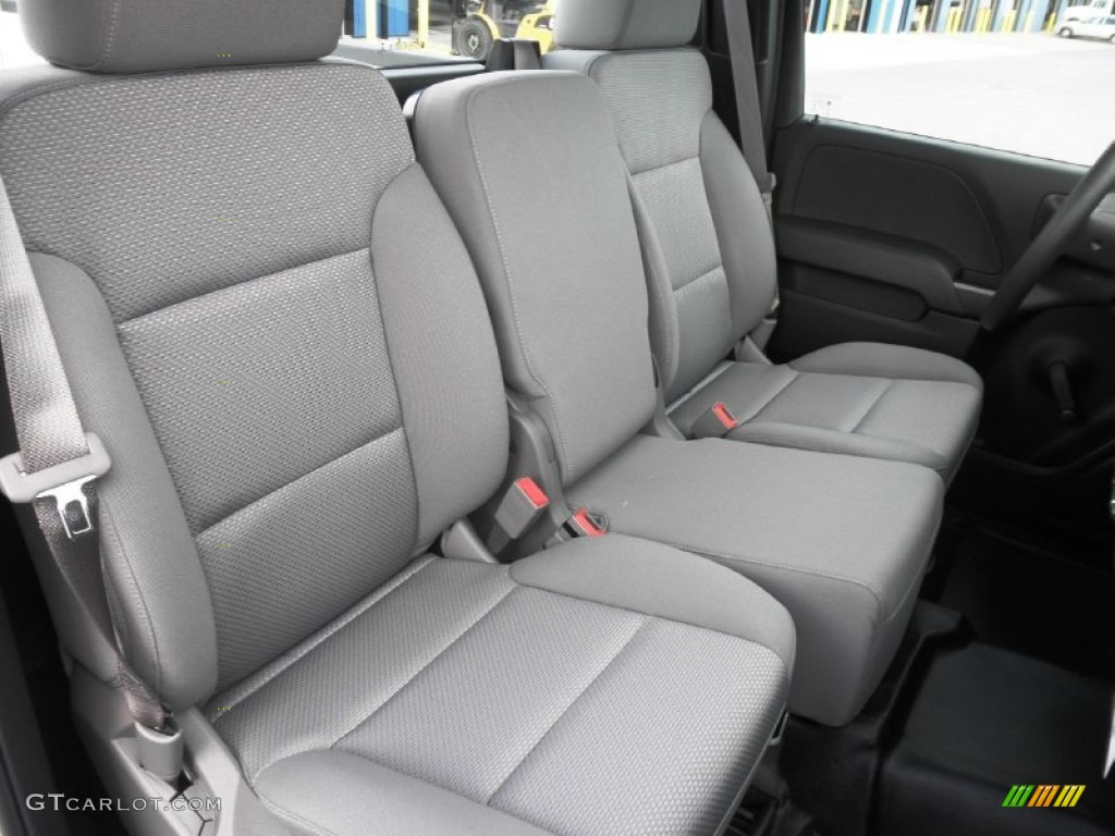 Jet Black/Dark Ash Interior 2014 GMC Sierra 1500 Regular Cab Photo #85691039