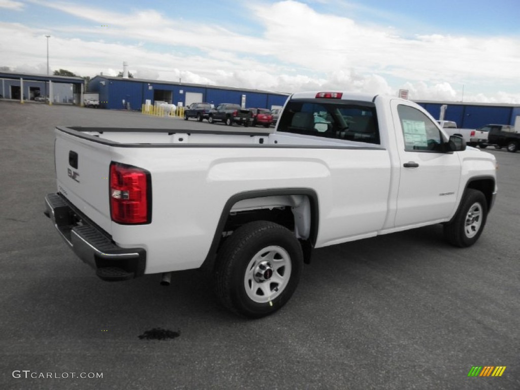 Summit White 2014 GMC Sierra 1500 Regular Cab Exterior Photo #85691069