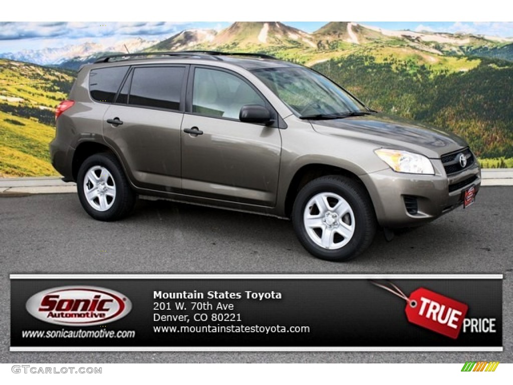 2010 RAV4 I4 4WD - Pyrite Metallic / Sand Beige photo #1