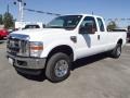 Oxford White - F250 Super Duty XL SuperCab 4x4 Photo No. 7