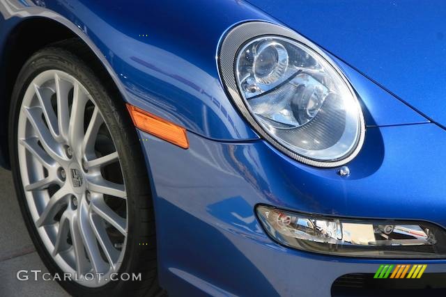 2008 911 Carrera Coupe - Cobalt Blue Metallic / Black photo #30