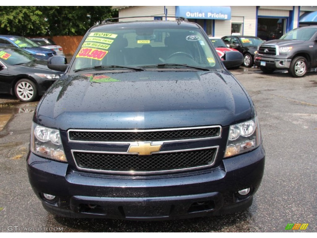 2007 Suburban 1500 LT 4x4 - Dark Blue Metallic / Ebony photo #2