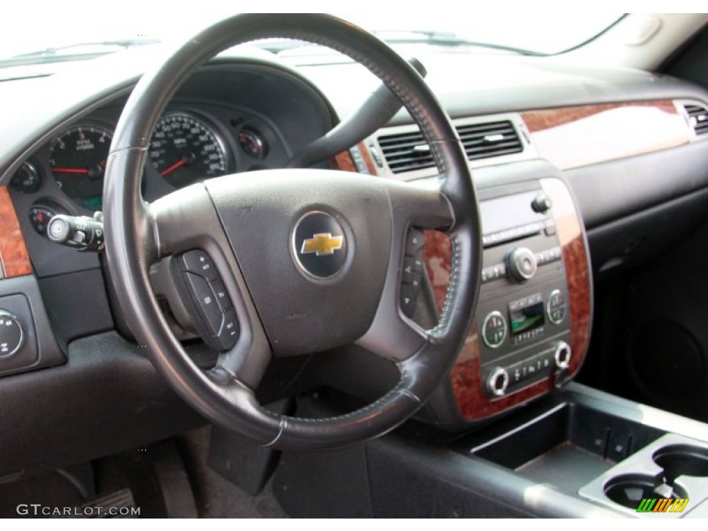 2007 Suburban 1500 LT 4x4 - Dark Blue Metallic / Ebony photo #4
